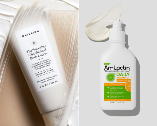 Best Body Lotions for Hyperpigmentation cover photo collage