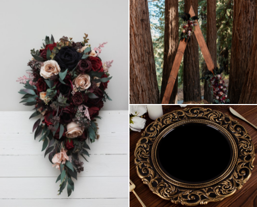 Moody Fall Wedding Picks cover photo collage