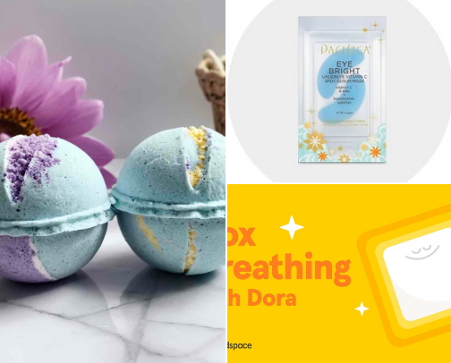 Self care and Relaxation cover photo collage