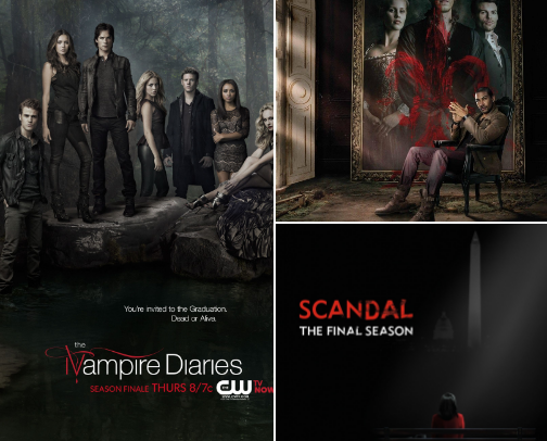 Addictive shows and movies cover photo collage