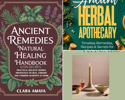 Homeopathic Remedies And Natural Cures cover photo collage