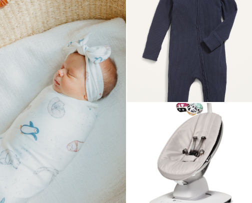Postpartum/Baby Must Haves cover photo collage