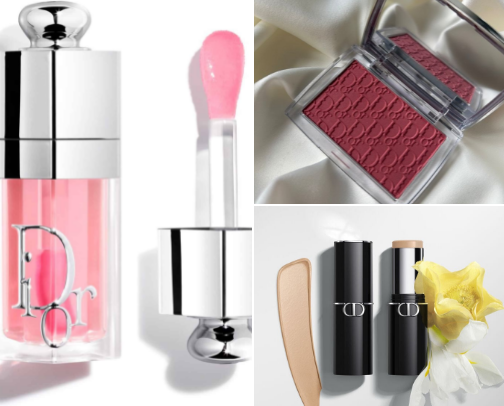 Have you ever tried Mrs. Dior makeup goodies 😏 cover photo collage