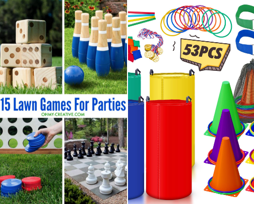 Backyard Fun for Active Kids cover photo collage