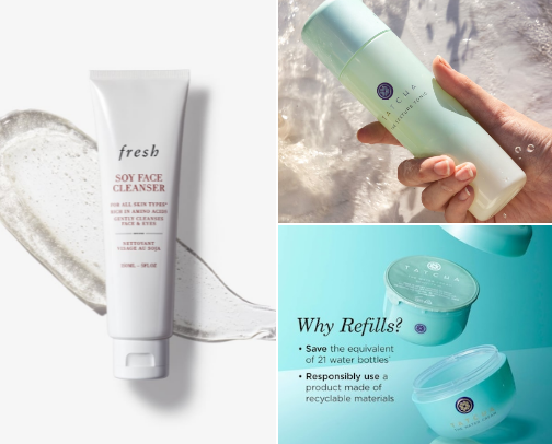 skin care✨ cover photo collage