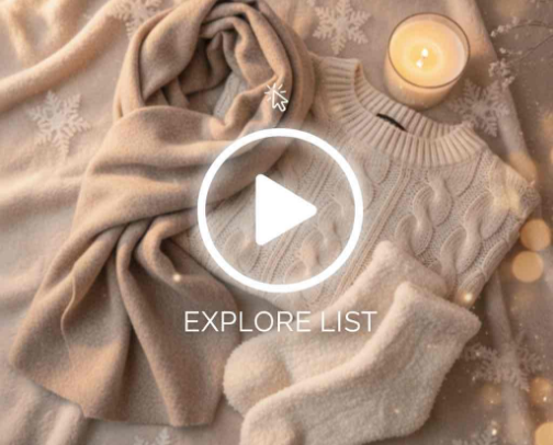 Cozy Winter Essentials ❄️ | Outfits, Self-Care, Accessories & Wellness cover photo collage