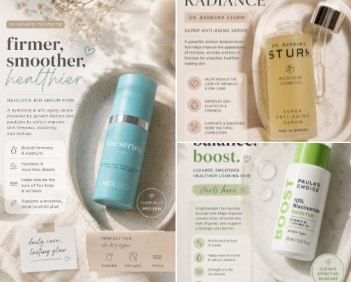 Little Luxuries for Your Glow 🌸 cover photo collage