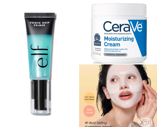 Beauty recs for the sensitive skin girlies cover photo collage