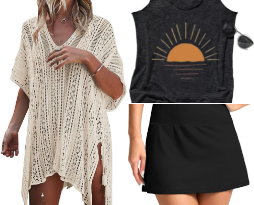 Essential summer wardrobe items for women over 50 cover photo collage