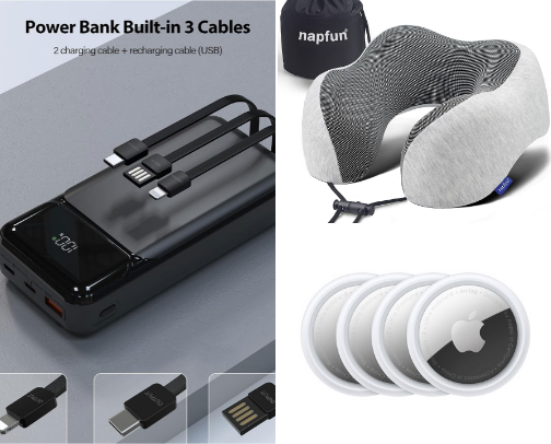 Travel Essentials cover photo collage