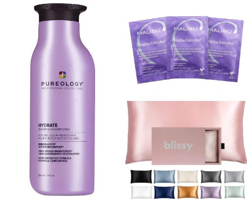 Holy Grail Haircare for Bottled Blondes cover photo collage