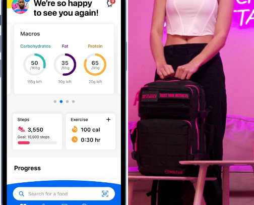 Meal Prep and Macros Tracking cover photo collage