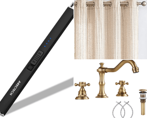 Amazon Home Finds cover photo collage