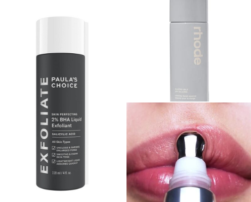 Skincare cover photo collage