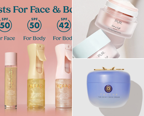 My favorite beauty recs cover photo collage