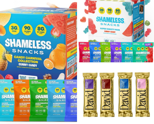 favorite snacks cover photo collage