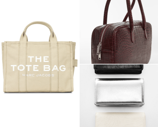 Designer bags cover photo collage