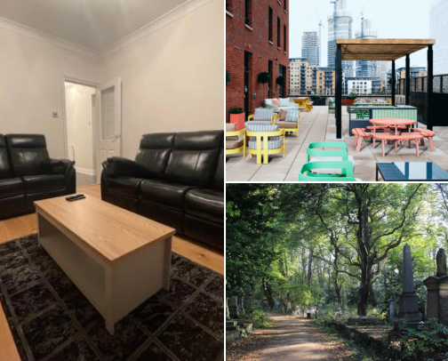 A Comfortable Place to Rest After Exploring in Tower Hamlets, London, United Kingdom cover photo collage