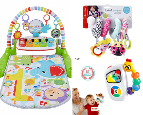 15 Toys My 4-Month-Old Is Loving Right Now cover photo collage