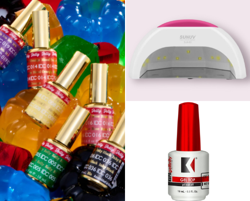 Gel Nail Must Haves cover photo collage