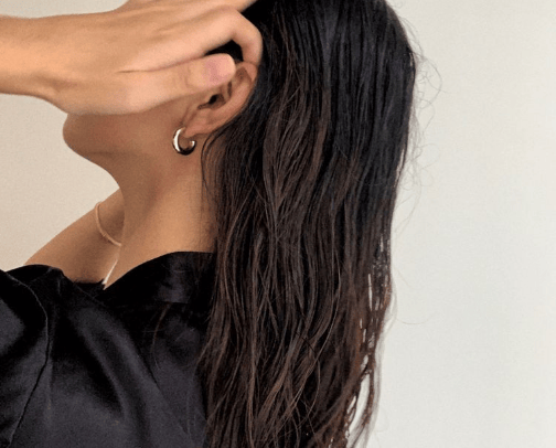 Hair styling tools cover photo collage