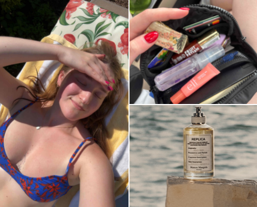 beauty products I use every day as a woman in STEM❣️ cover photo collage