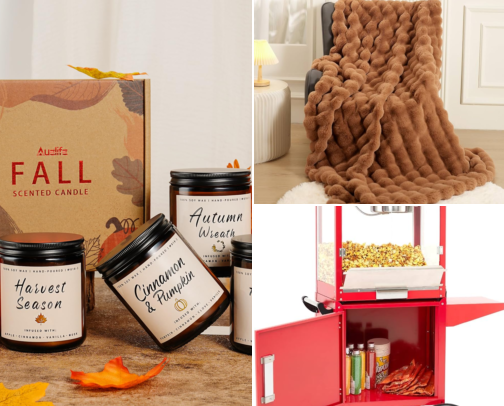 Cozy Fall Date Nights cover photo collage