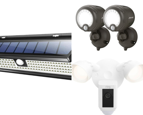I Finally Found Outdoor Lights That Stopped Raccoons From Raiding My Trash cover photo collage