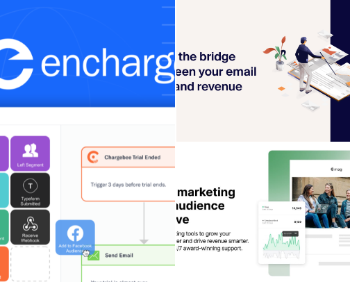 Top 5 Email Marketing Tools for Ecommerce Startup cover photo collage