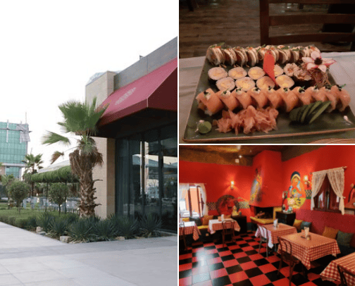 restaurants I love in erbil. cover photo collage