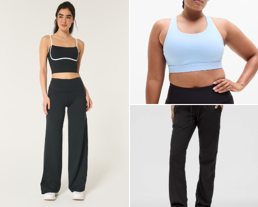 athletic wear cover photo collage