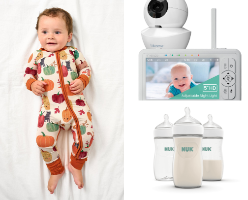 Baby item must-have for first time moms cover photo collage