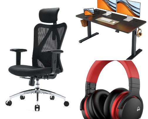 HOME OFFICE ESSENTIALS IN 2025 cover photo collage