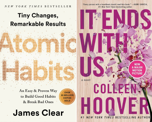 My favorite book recs cover photo collage