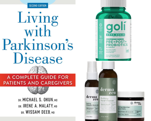 Parkinson’s Must Haves cover photo collage
