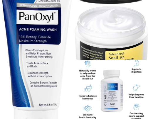 Skincare musts cover photo collage