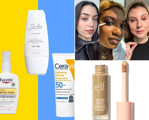 Daily glow cover photo collage