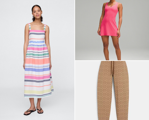 Outfits and sleepwear cover photo collage