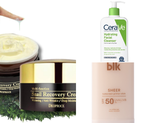 Tried and Tested Skincare Routine cover photo collage