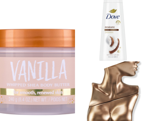 hygiene + smell goods | lotions, soaps, perfumes, etc. cover photo collage