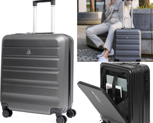56x45x25cm Aerolite Luggage - Overhead Locker Size cover photo collage