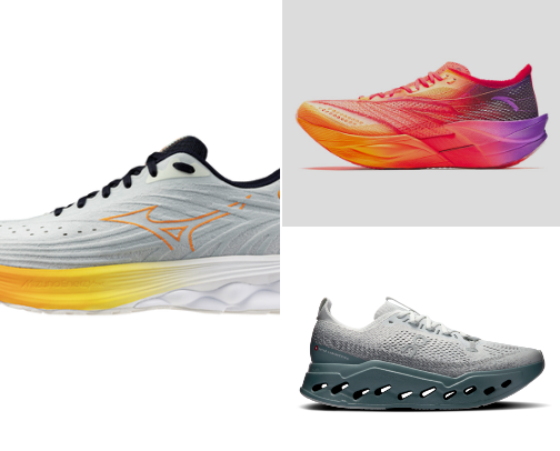 RUNNING SHOES RECOMMENDED cover photo collage