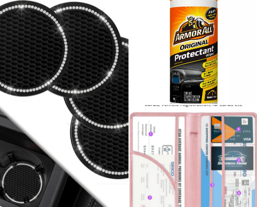 Essential Car Accessories 💕 cover photo collage