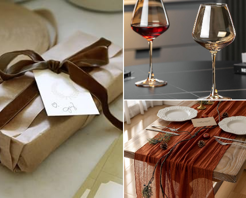 The best fall tablescape! cover photo collage