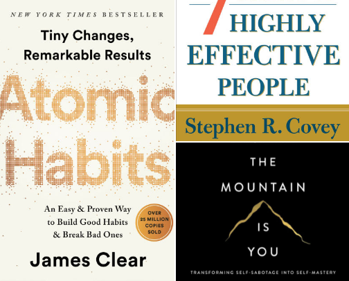Personal Development & Self-Mastery cover photo collage