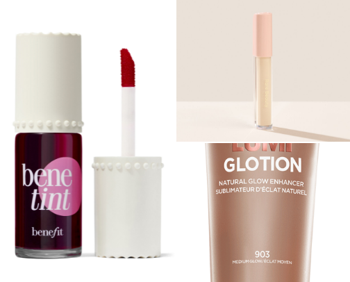 My favorite beauty recs cover photo collage