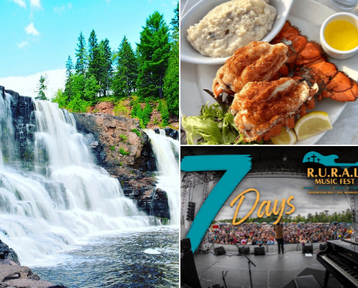Best of Minnesota: Parks, Eats & Beats cover photo collage