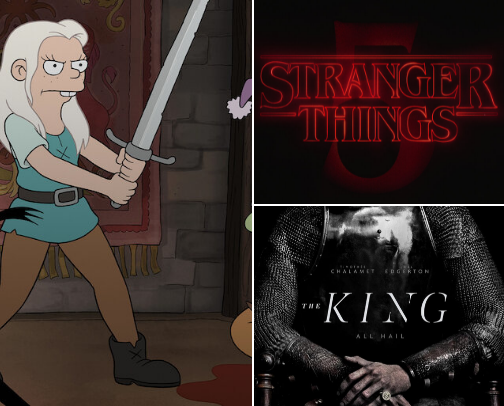 My favorite Netflix Shows cover photo collage