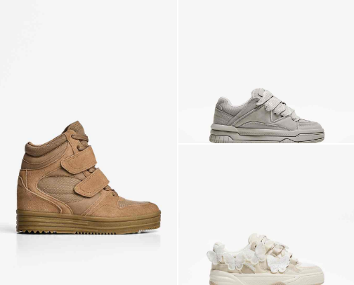 Trainers From Bershka✨ cover photo collage