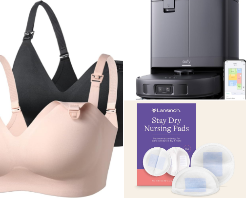 Mom Must-Haves (That Actually Helped Me)
 💖🤰🤱 cover photo collage